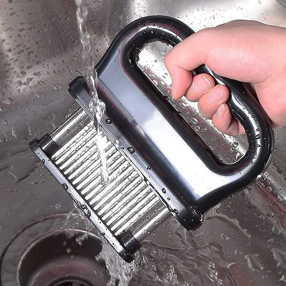 Meat Tenderizer Tool with 48 Stainless Steel Needle Blades B516