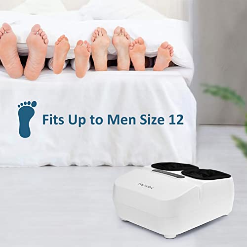 Black Shiatsu Foot Massager with Heat and Remote Control T1505