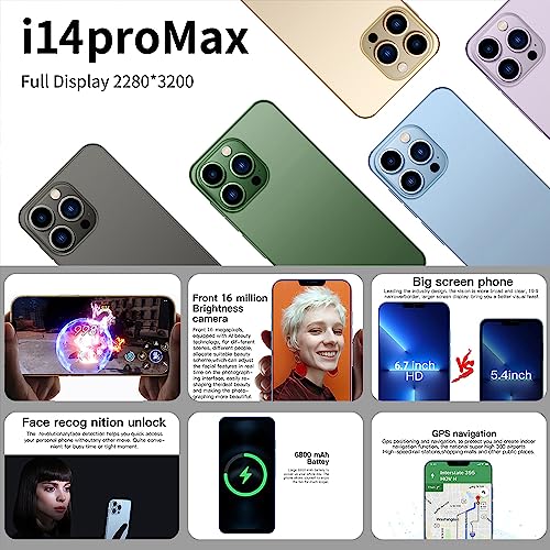 6.7 Inch Unlocked Android Phone 2GB RAM+16GB ROM Dual Sim Q64943