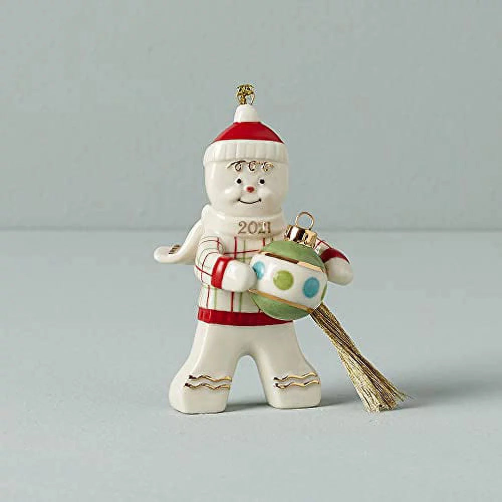 Ivory Gingerbread Ornament A74694