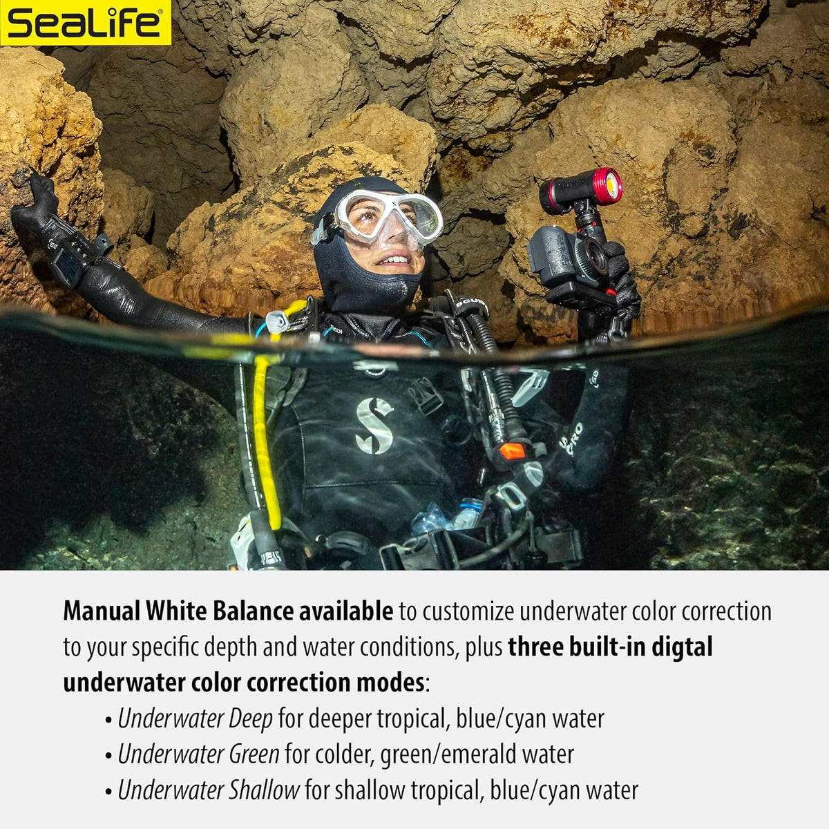 Underwater Camera & Dual Light Set L9447