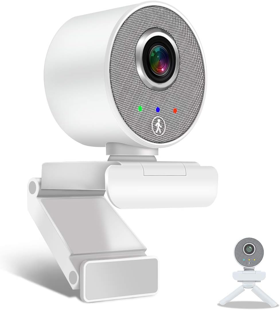 1080P HD Webcam with Microphone and Auto Tracking I8605