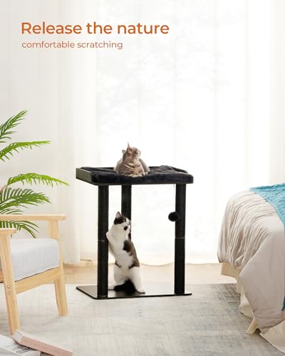 3-Tier Cat Tree Tower Condo with Sisal Scratching Posts F308