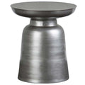 Silver Metal Accent Side Table A904807