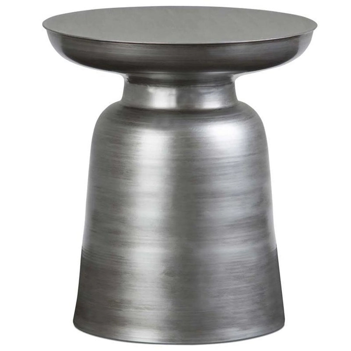 Silver Metal Accent Side Table A904807