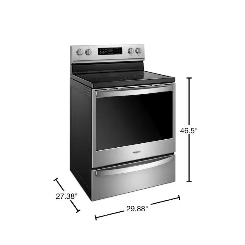 6.4 cu. ft. Electric Range in Stainless Steel Z996