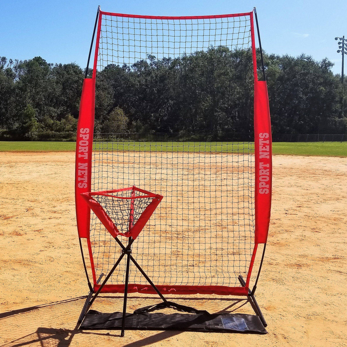 Red Screen and Ball Caddy Combo A8367