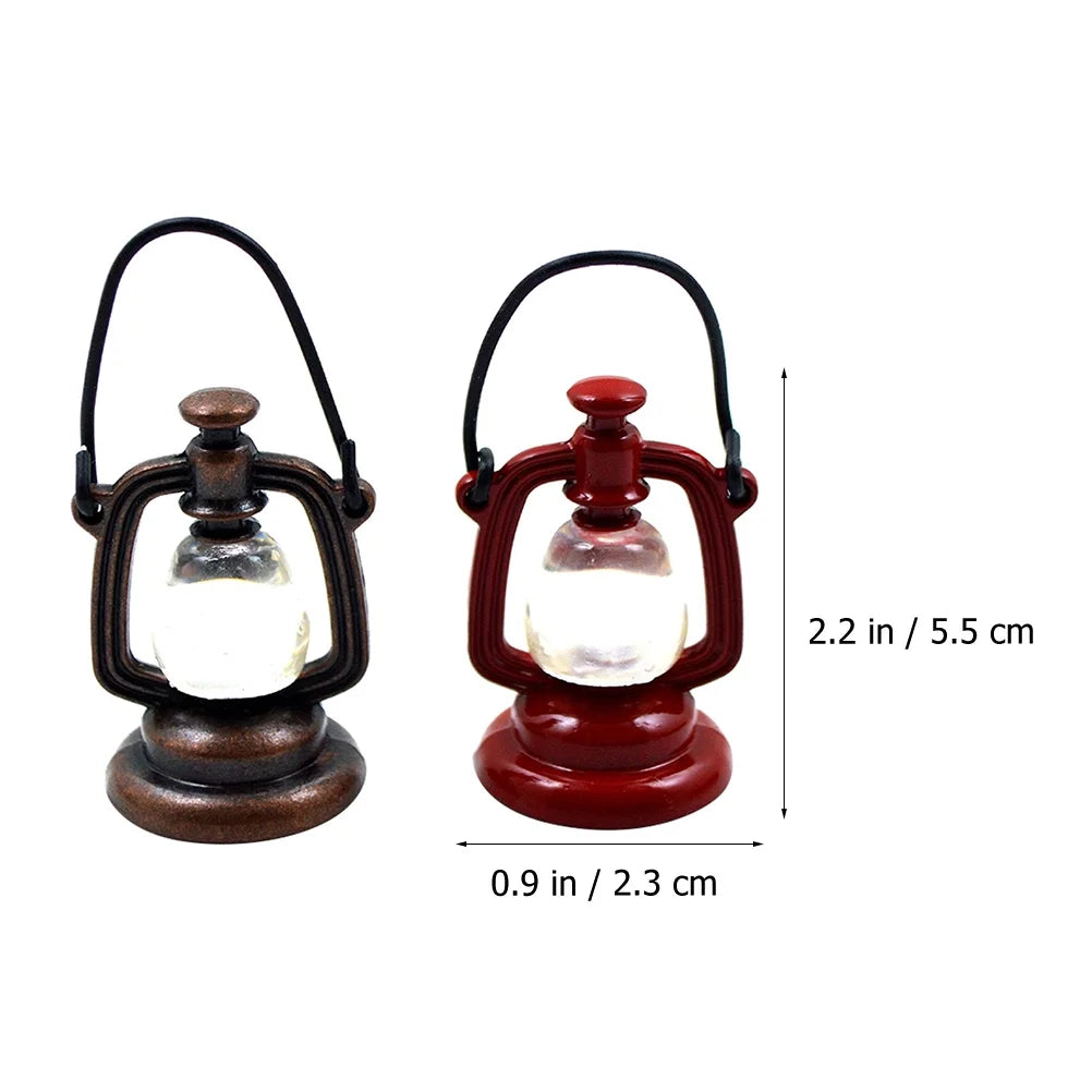 Vintage Miniature Lamps Dollhouse Furniture Accessories U993