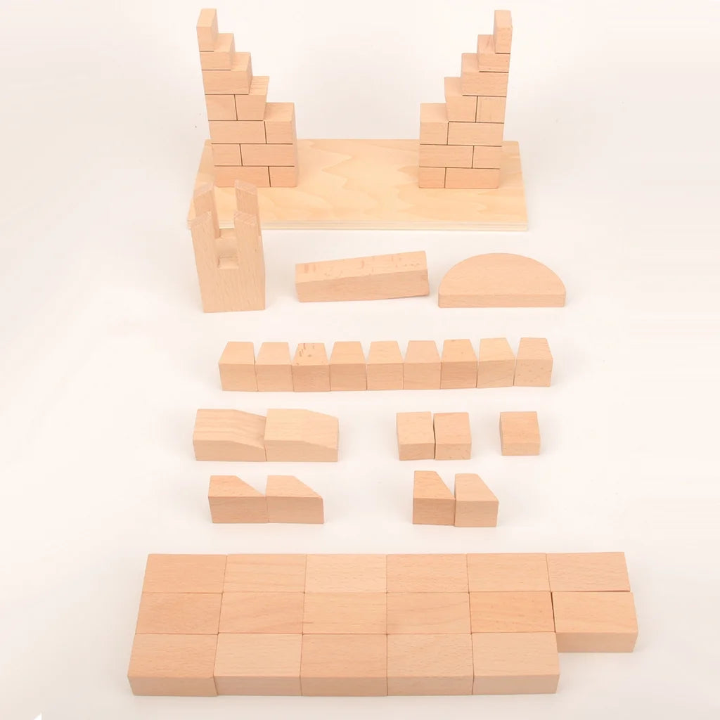 Roman Arch Bridge Stacking Building Block Wooden Stacking Block Game M146