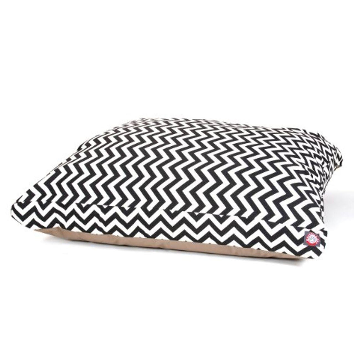Black Extra Large Rectangle Dog Bed U668