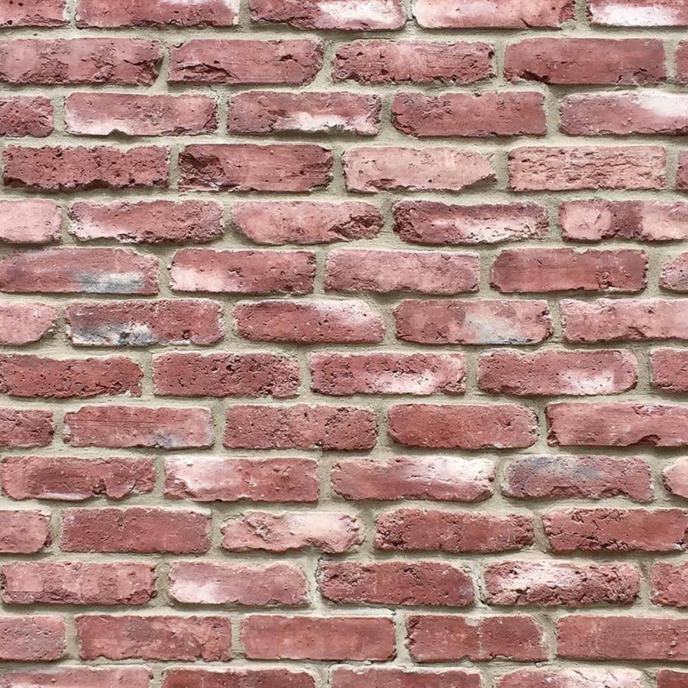 Thin Brick 10.76 Sq. ft. Flats Manufactured Stone Siding B37762