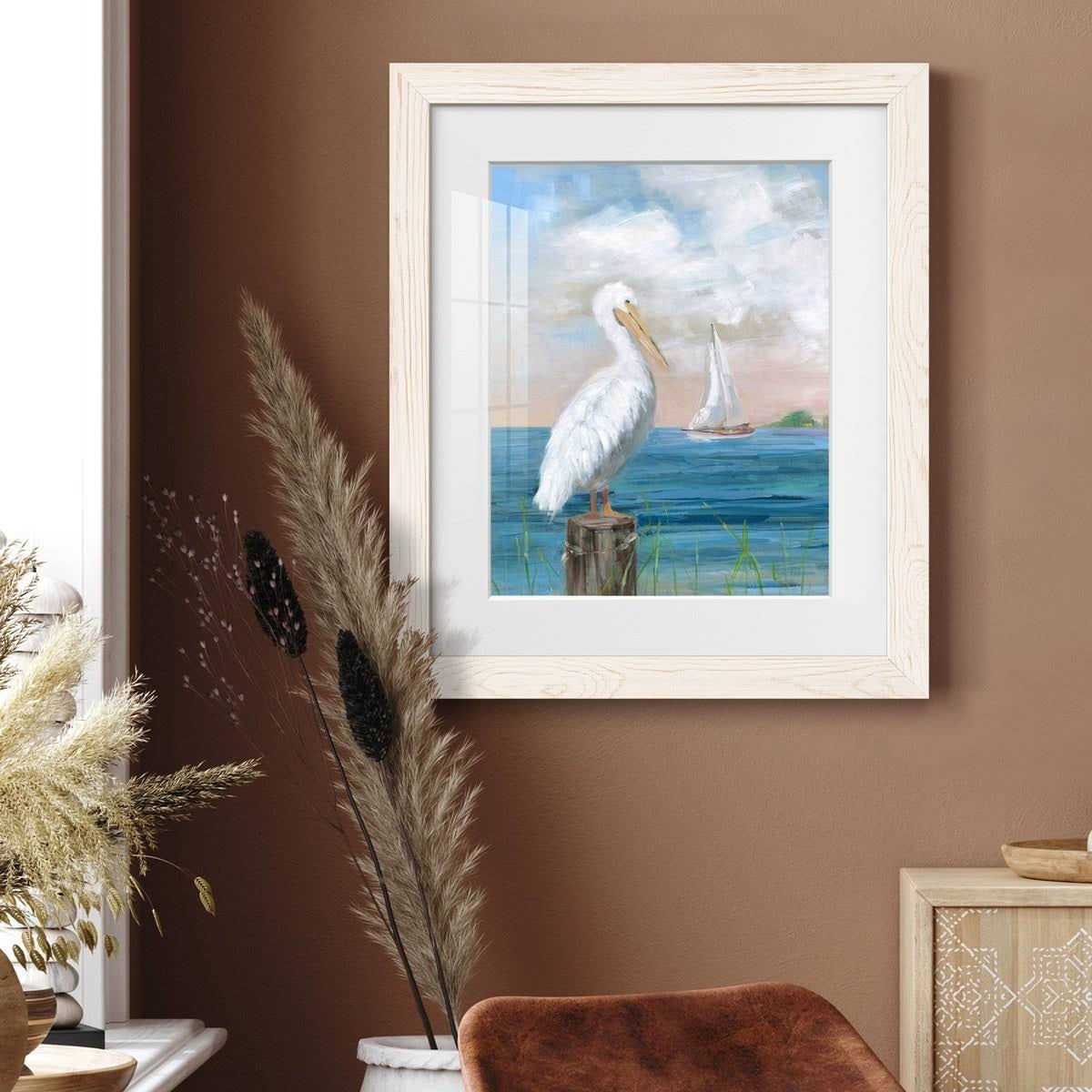 Framed Print 17X20 White Y103410