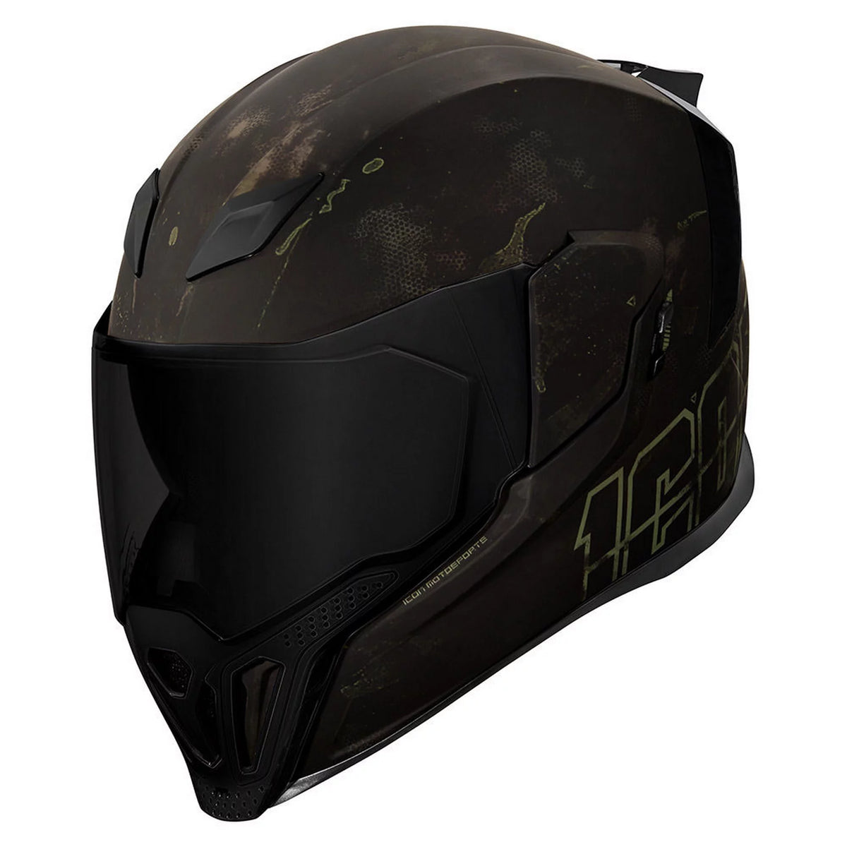 Black LG Motorcycle Helmet F235