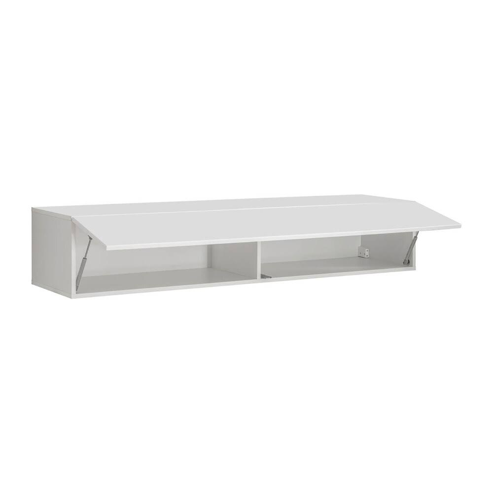 White Wall-Mounted Shelf Cabinet E98998
