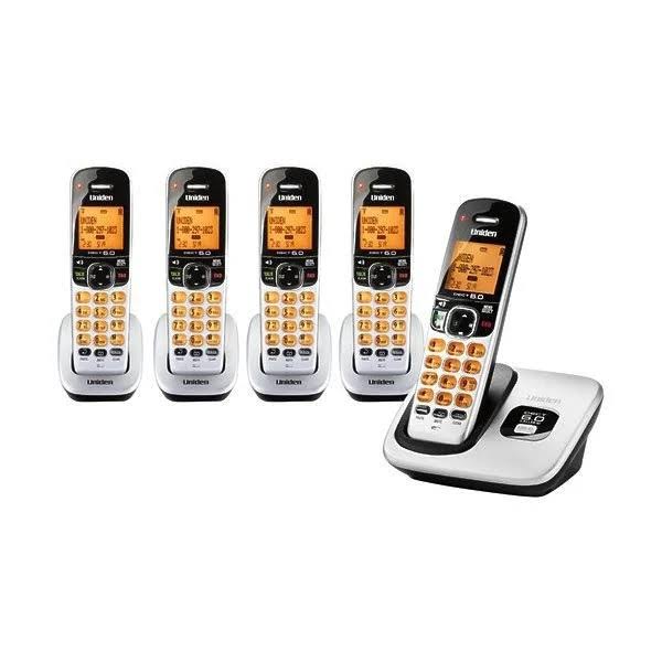 Expandable Cordless Phone with 5 Additional Handset O1301