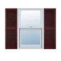 Vinyl Open Louver Shutters Z4581