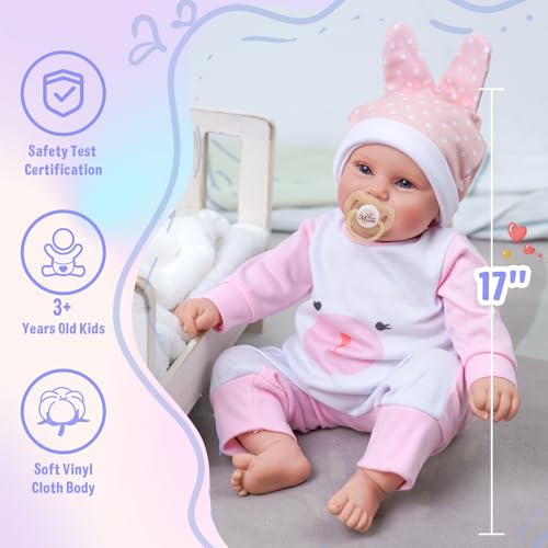 20 Inch Soft Vinyl Realistic Reborn Baby Doll I55514