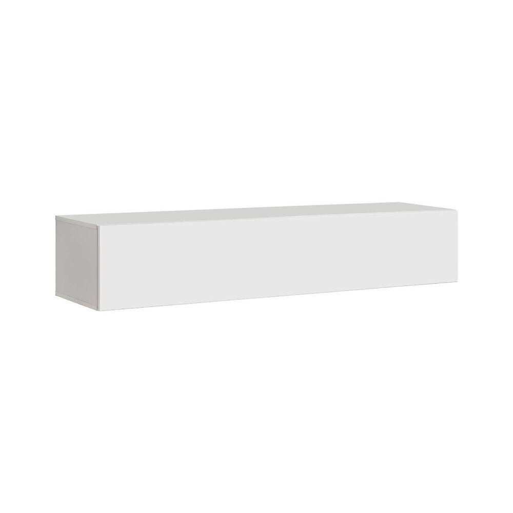 White Wall-Mounted Shelf Cabinet E98998
