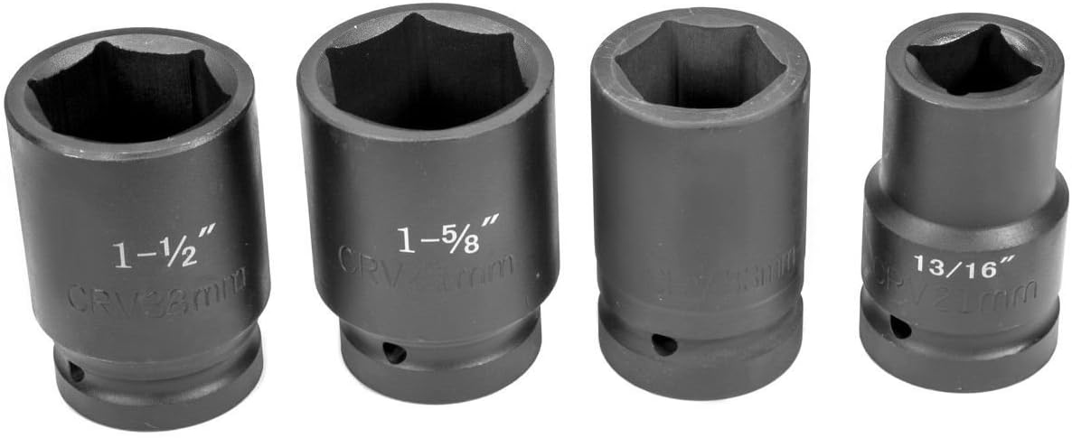 Labor Saving Lug Nut Wrench with 4 Cr-v Socket T1161