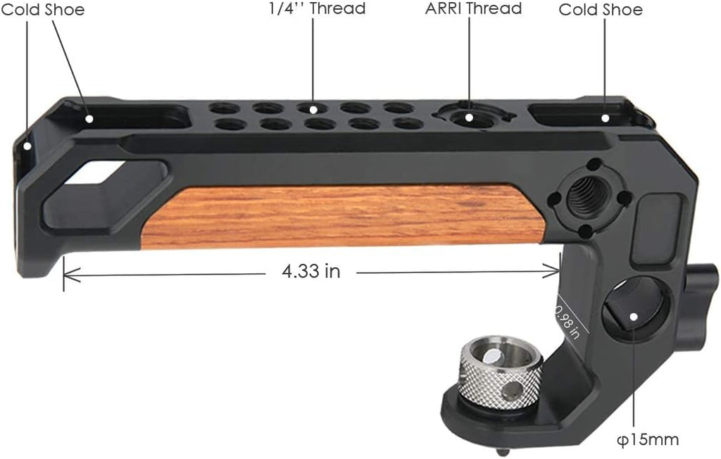 Top Handle with 15mm Rod Clamp U110728
