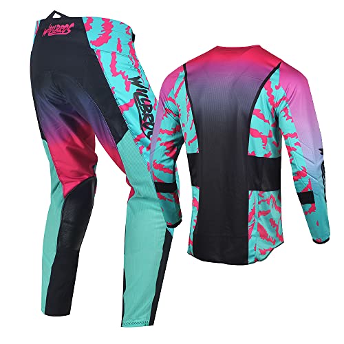 Mens Motocross Jersey Pants Combo MX Gear Set B945101