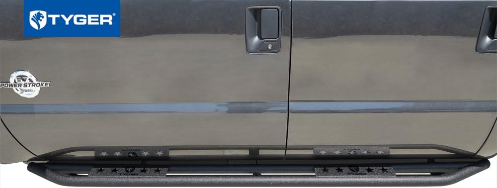 Textured Black Side Step Nerf Bars Running Boards K71380