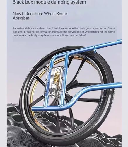 Reclining High Back Manual Wheelchair with Adjustable Leg Rest and Reversible Foot Pedal X2768
