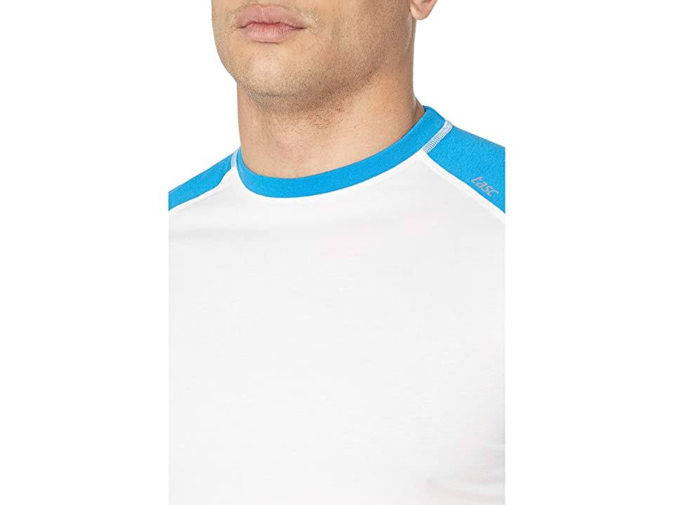White Blue Fitness T-Shirt B1453