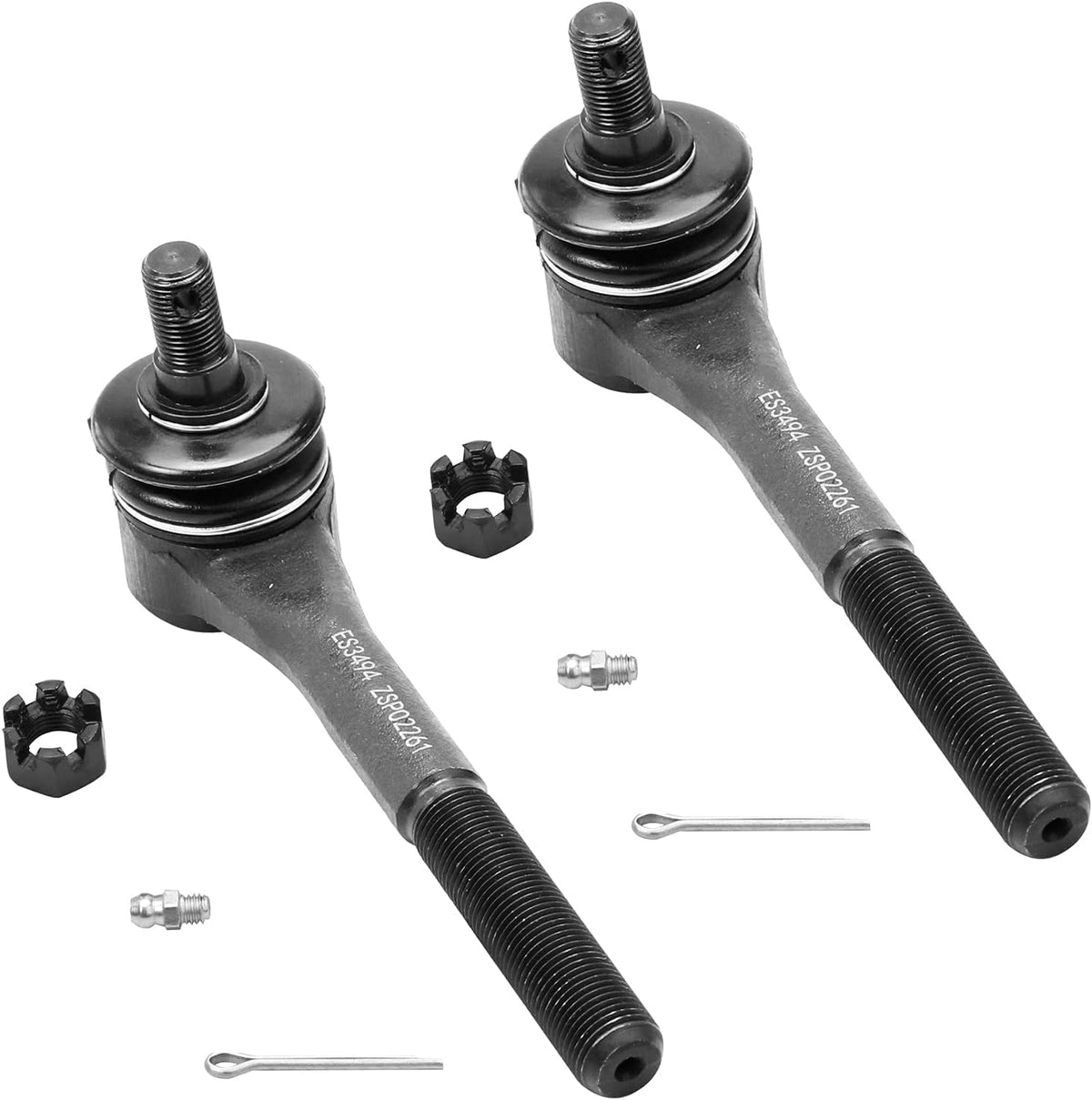 14PC Front Steering Idler Arm Pitman Arm Tie Rods Sway Bars Ball Joints G603
