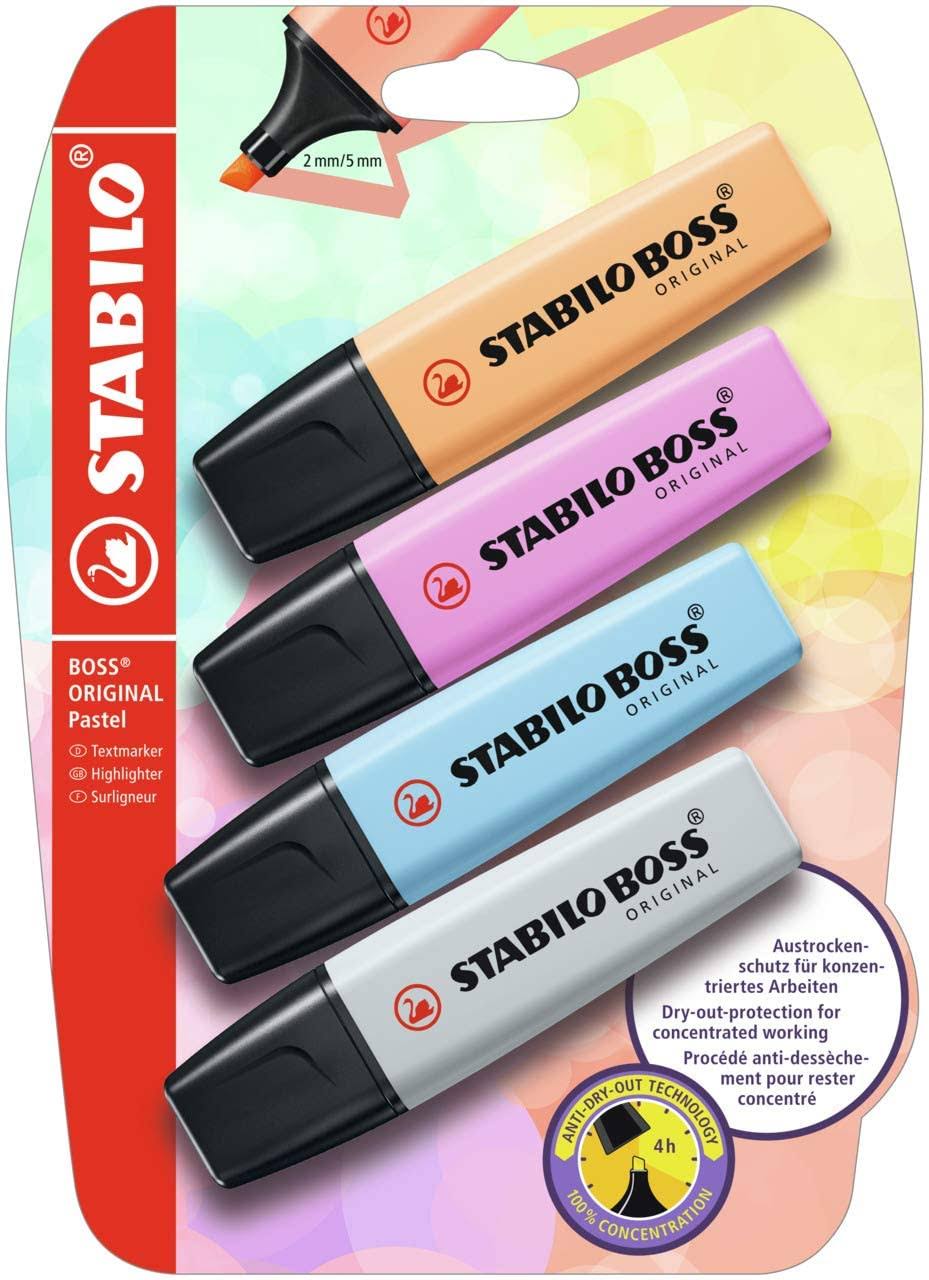Highlighter 4 Assorted Colours J3655