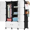 Portable Closet 12 Cube Storage Organizer Cabinet N283028
