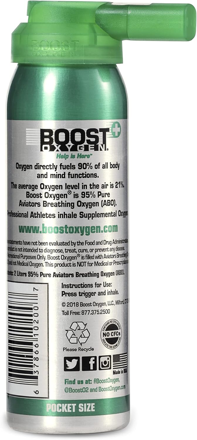 2-Liter Natural Oxygen Canister Bottle (7 Pack) T338