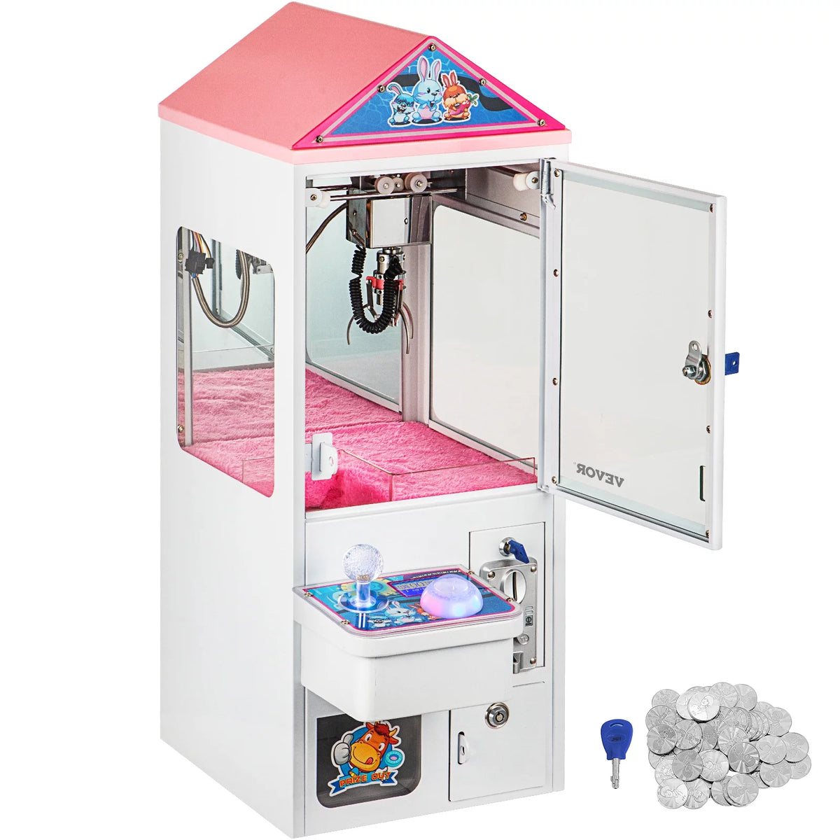 Mini Claw Crane Machine 110V Metal Case C3415
