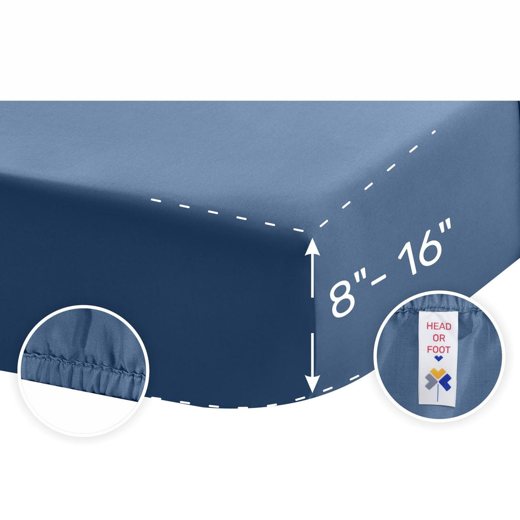 Full Size Sateen 4 Piece Sheet Set R168