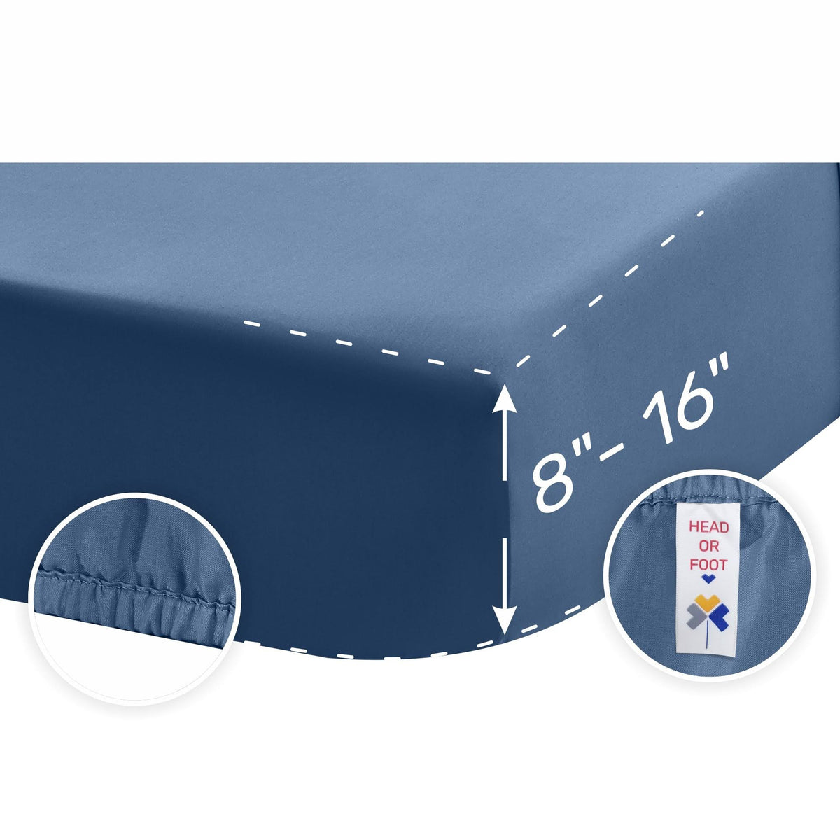 Full Size Sateen 4 Piece Sheet Set R168