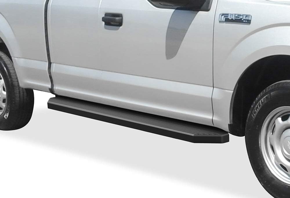 6in Matte Black Running Boards B15402