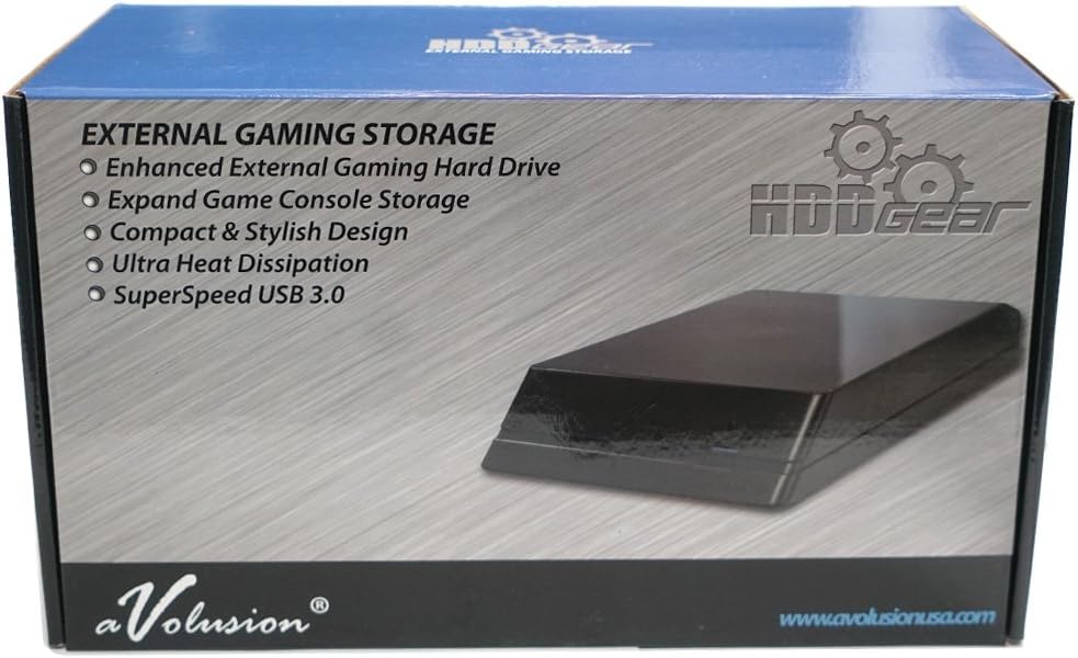 4TB 7200RPM USB 3.0 External Gaming Hard Drive H87696