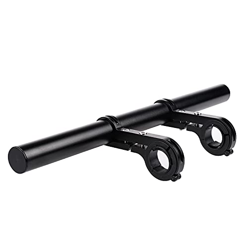 Black Aluminum Alloy 30cm Handlebar Extender A341