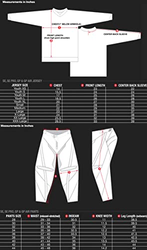 Mens Motocross Jersey Pants Combo MX Gear Set B945101