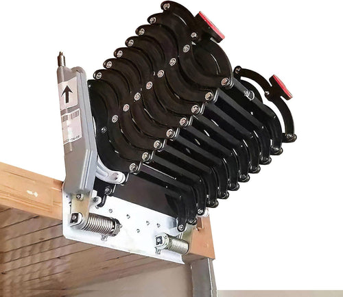 12 Steps Alloy Folding Attic Ladder I443048