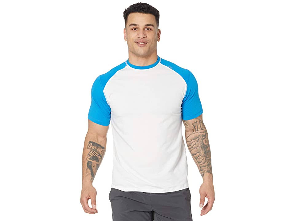 White Blue Fitness T-Shirt B1453