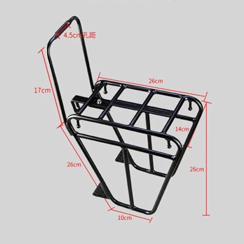 Bicycle Front Rack Metal Luggage Shelf Cargo Pannier G713