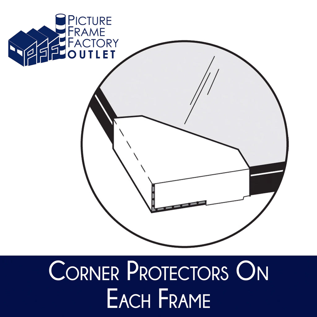 8x24 Black MDF Picture Frame N491408