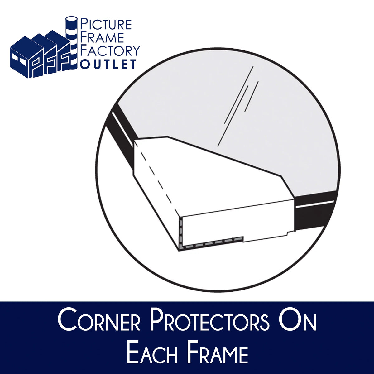 8x24 Black MDF Picture Frame N491408