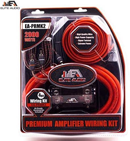 0 Gauge CCA Amp Kit with 20 feet 0 AWG + 2-Channel RCA Interconnects G6625