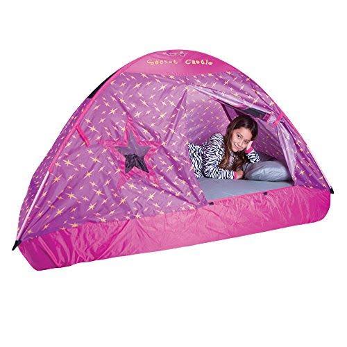 Pink Full Size Bed Tent E8173