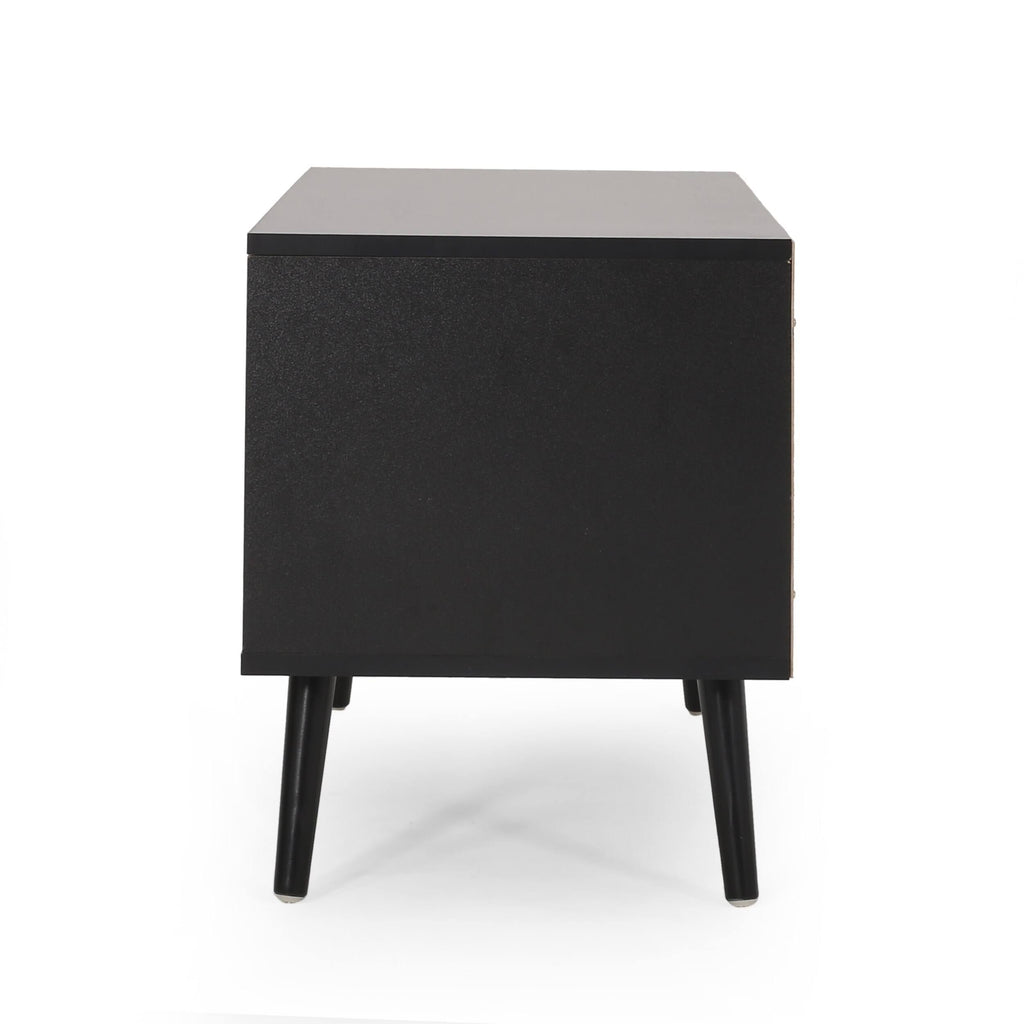 2 Door Cabinet Black/White N628471