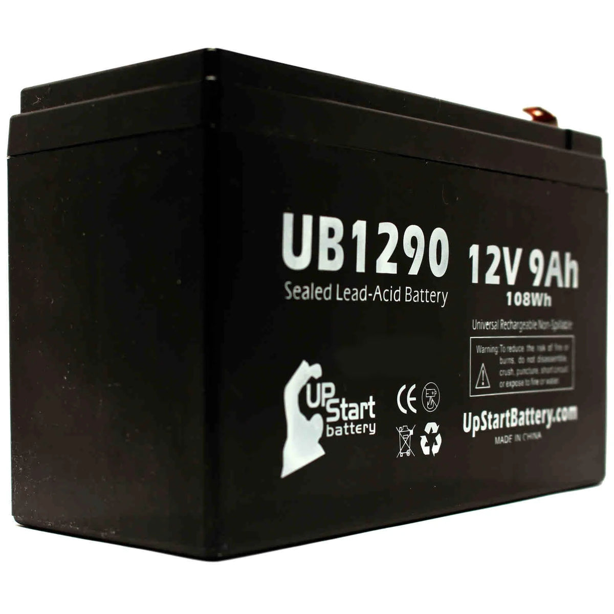 12V 9Ah 9000mAh Sealed Lead Acid Battery L42125