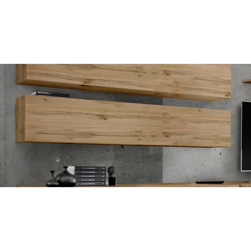 White Wall-Mounted Shelf Cabinet E98998