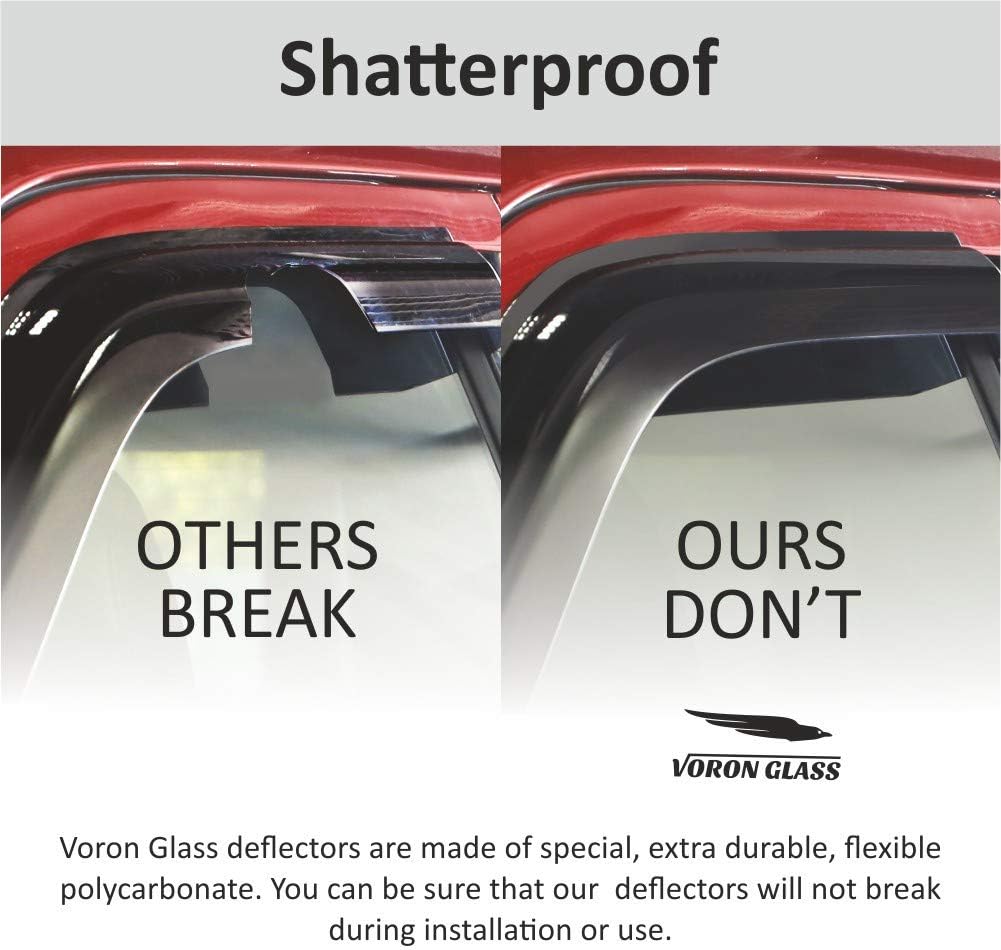Window Deflectors Vent Window Visors 4 Pieces H429964